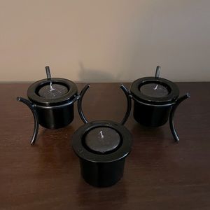 SET OF 3 VOTIVE HOLDERS